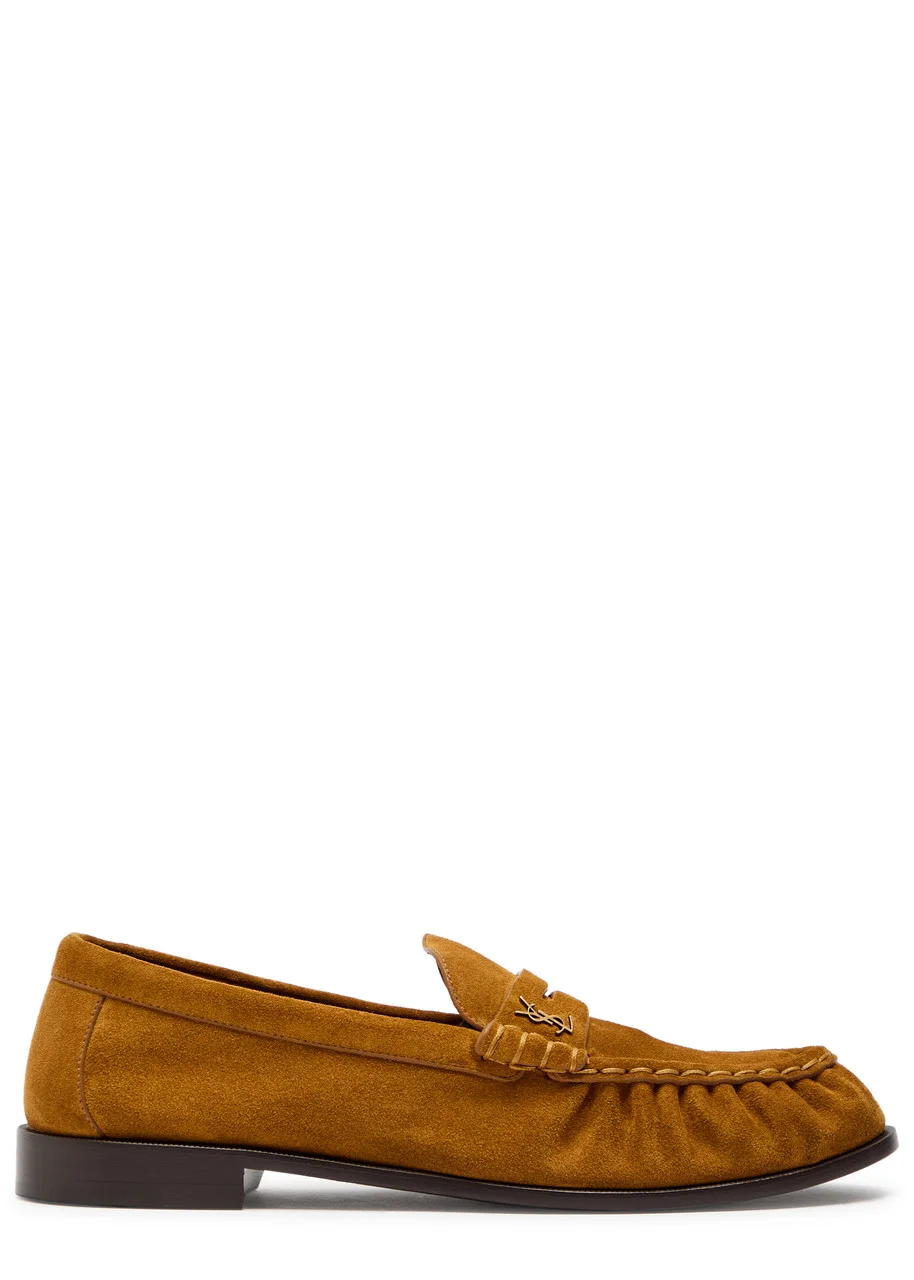 Saint Laurent Le Loafer 15 Suede Loafers - 1