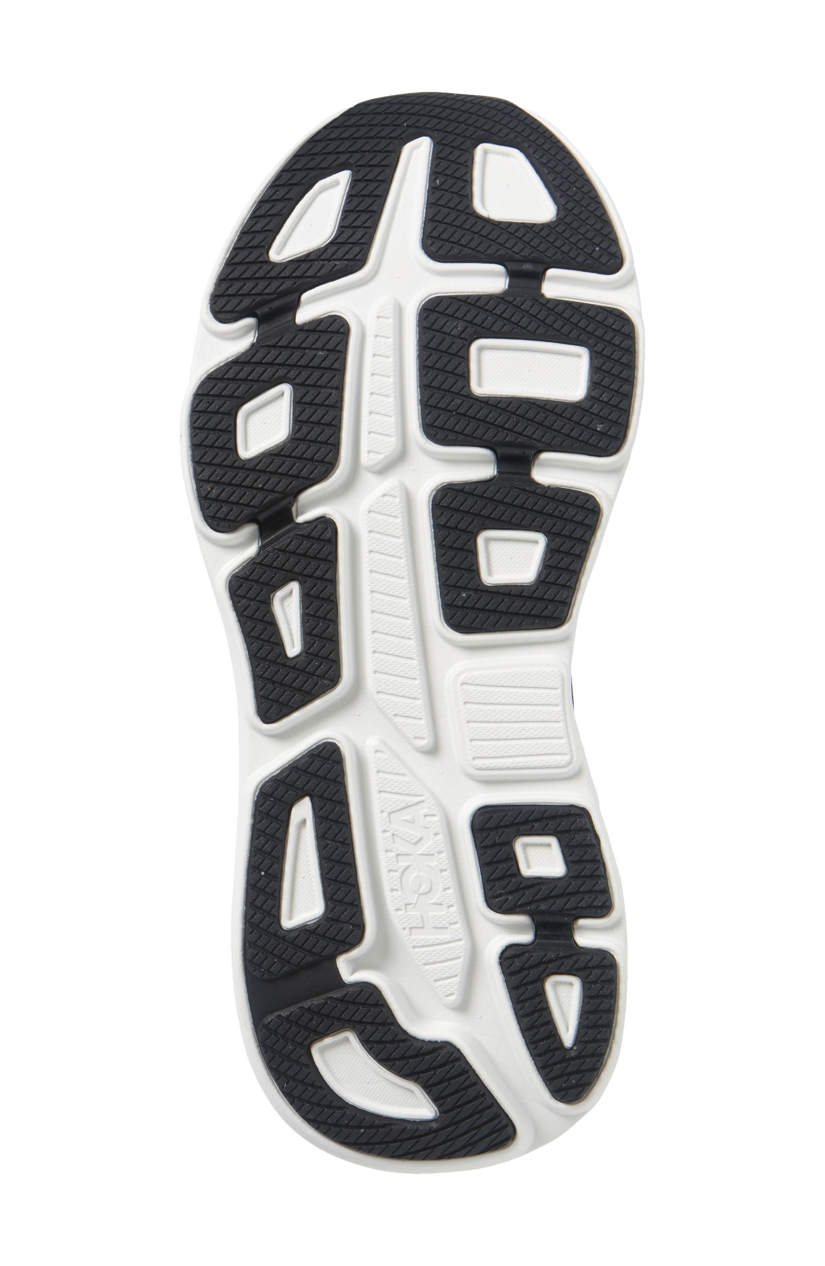 HOKA Bondi 9 Running Shoe in Black /White at Nordstrom - 6