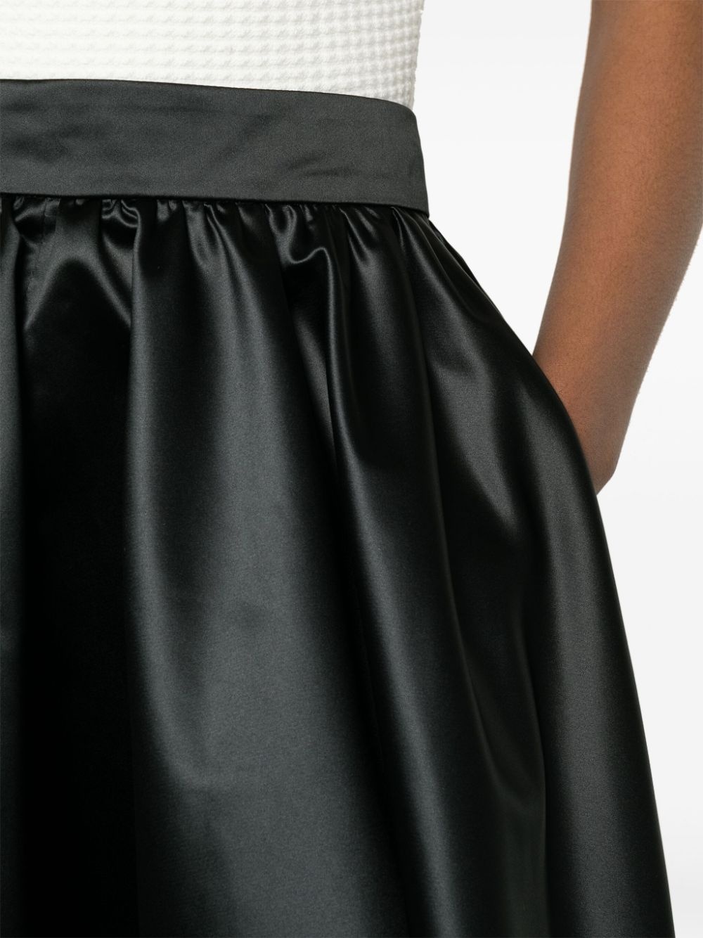A-line calf-length skirt - 5