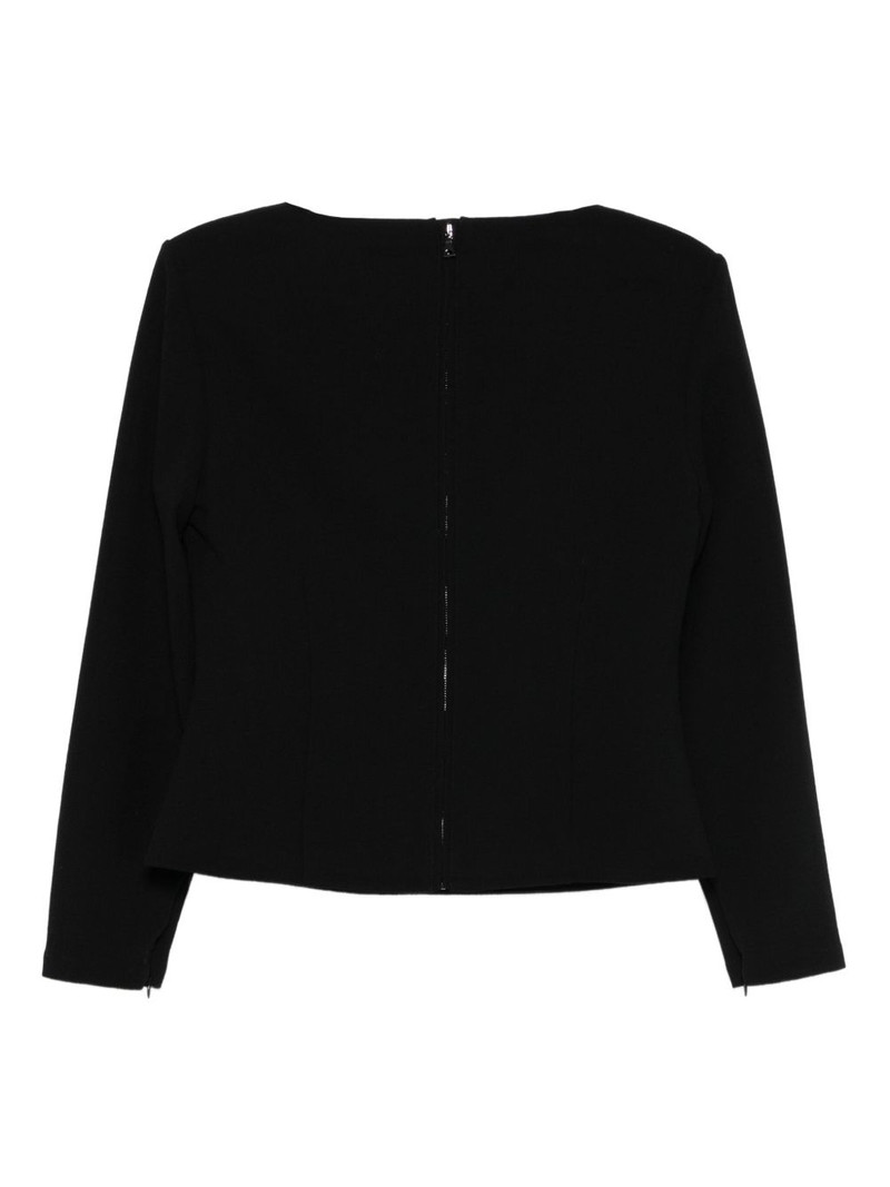 ROLAND MOURET cowl-neck top outlook