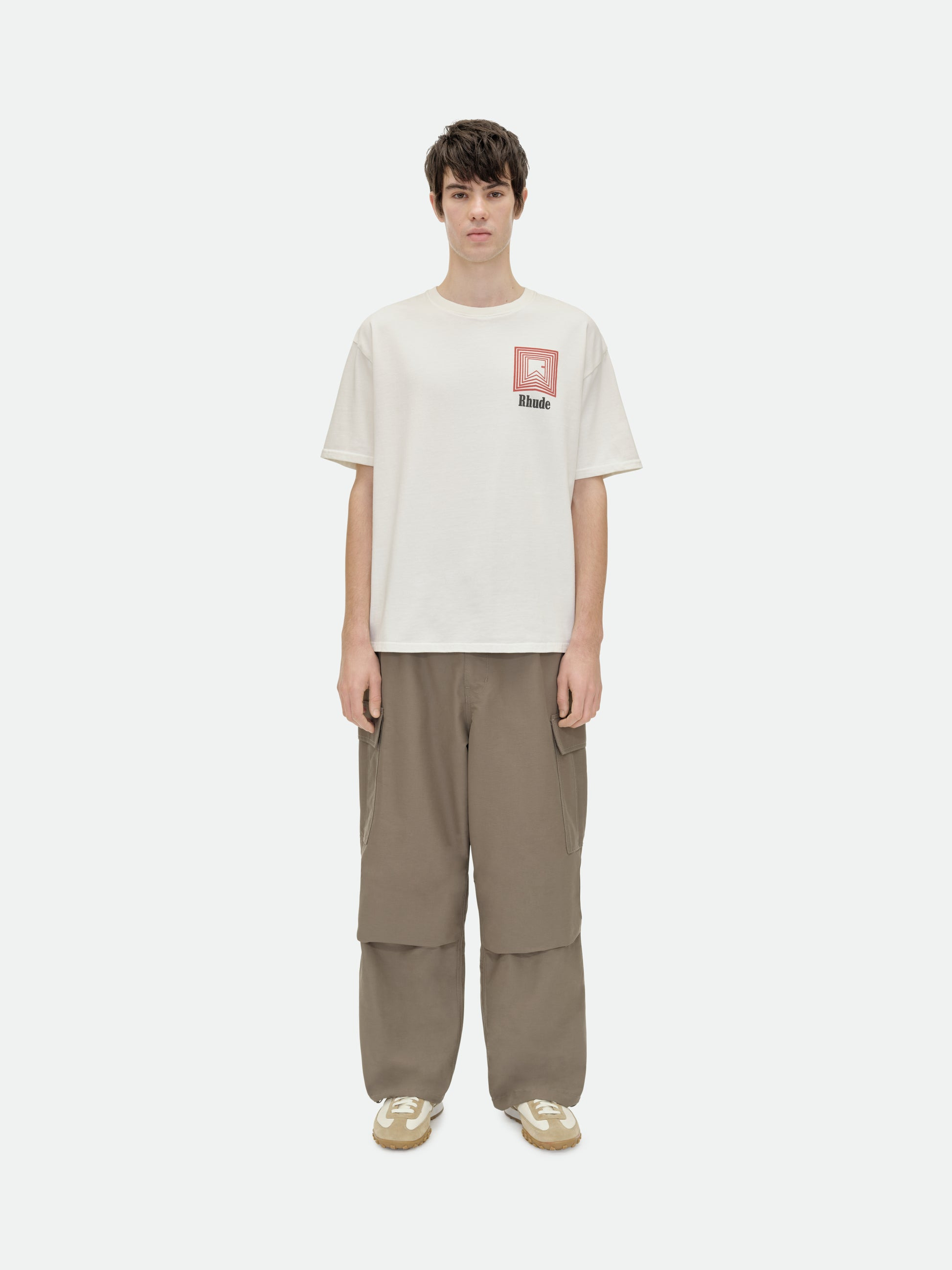 CHEVRON LOGO REPEAT TEE - 2