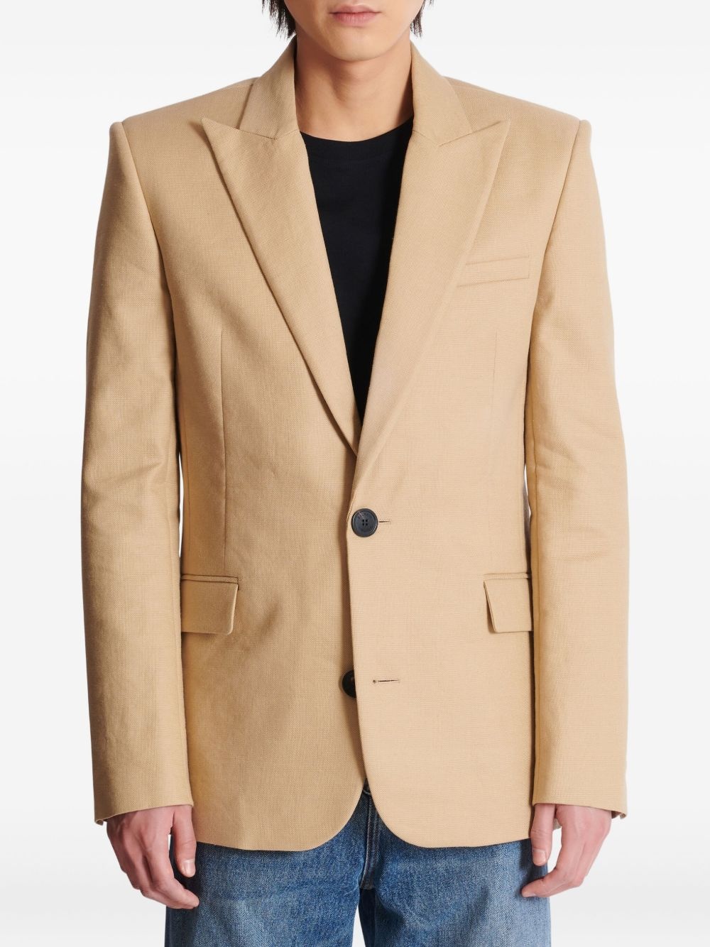 canvas blazer - 6