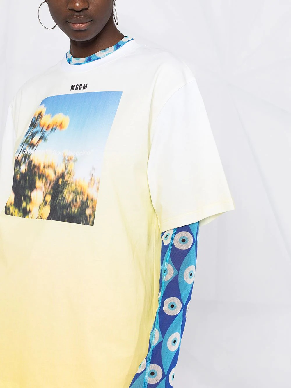 graphic logo-print T-shirt - 5