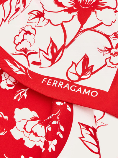FERRAGAMO Dragon print silk foulard outlook