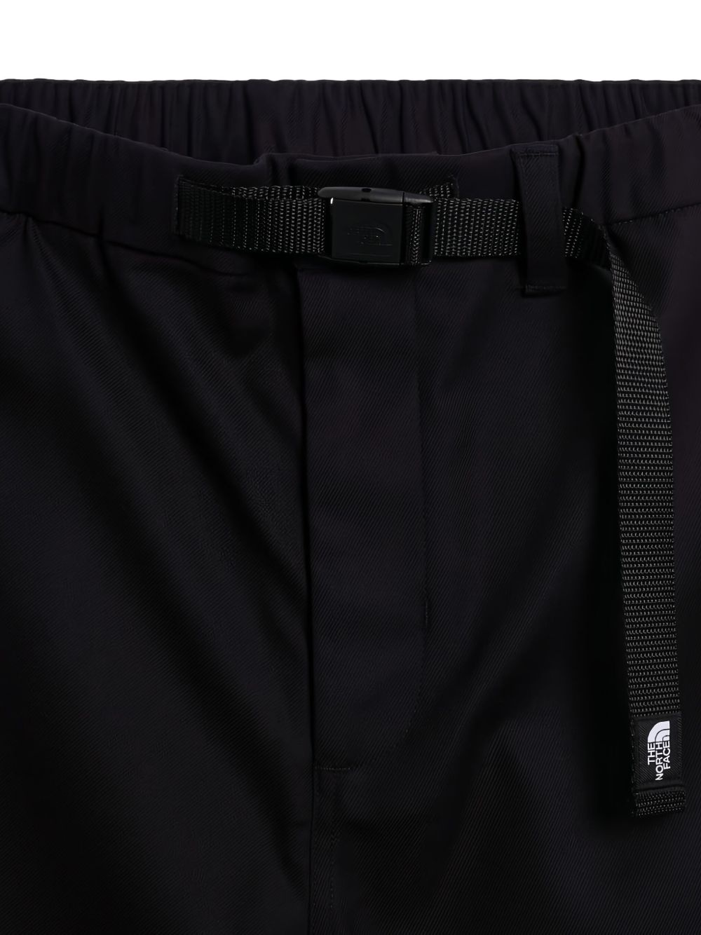 elastic-waistband woven trousers - 4