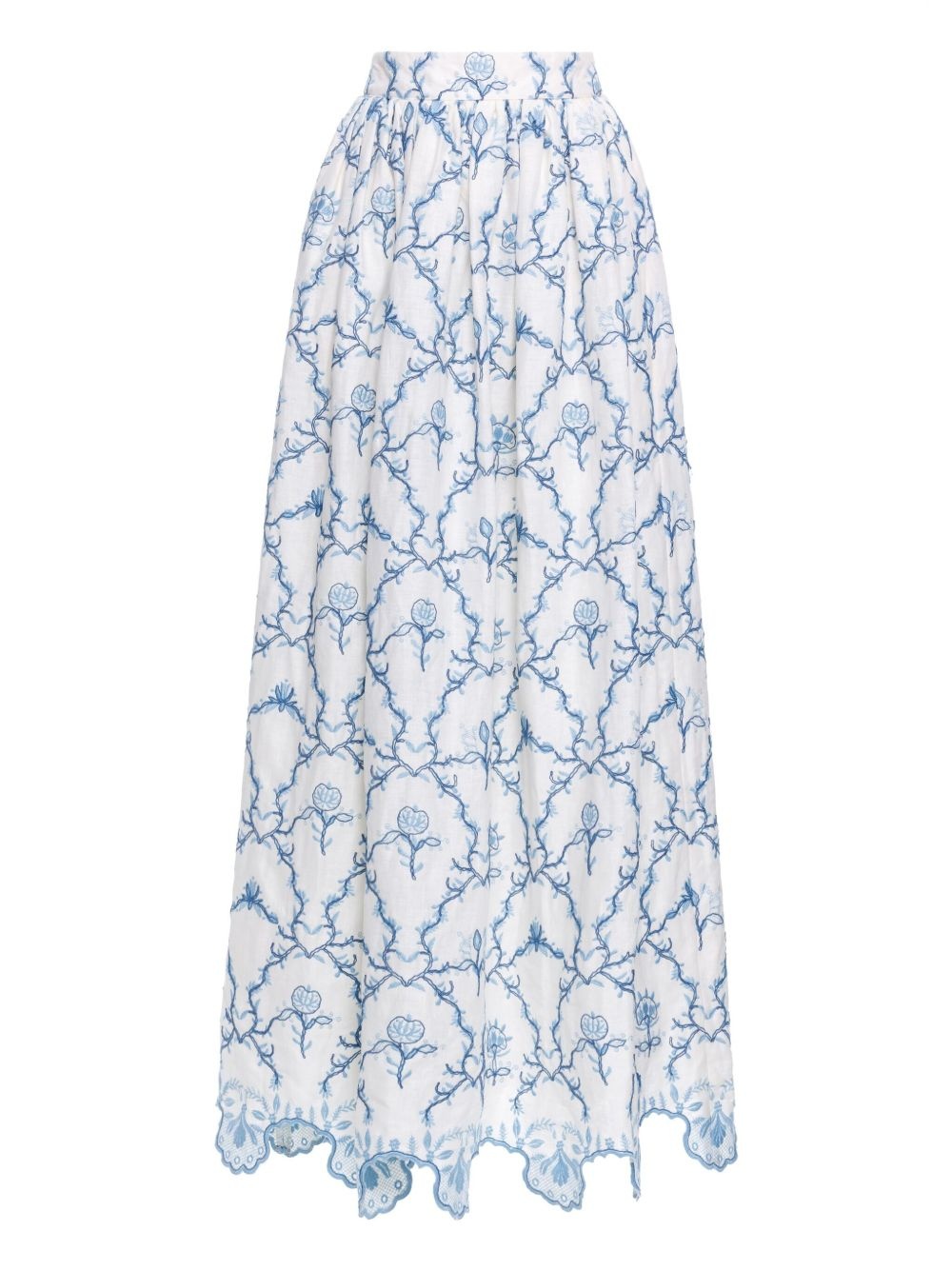 Tangelo Floritura maxi skirt - 2