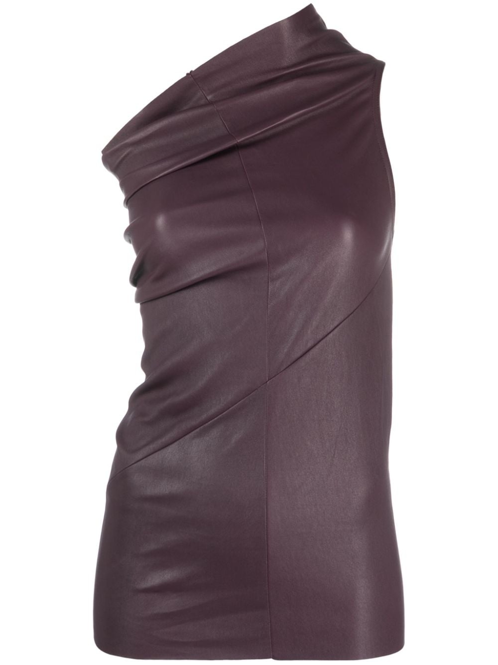 Athena leather tank top - 1