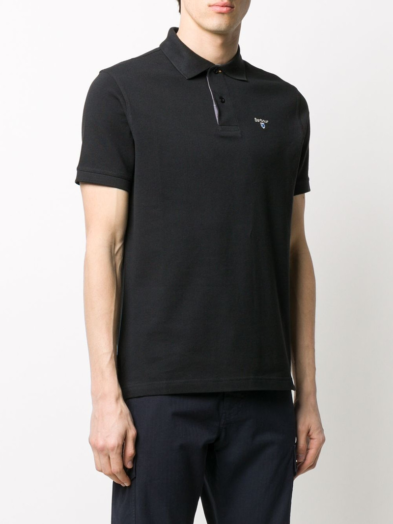 logo embroidered polo shirt 3