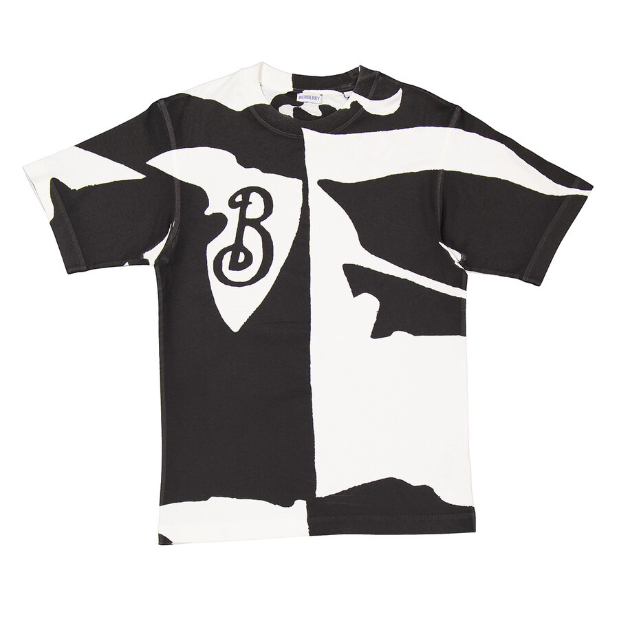 Burberry Printed Organic Cotton T-Shirt - 5