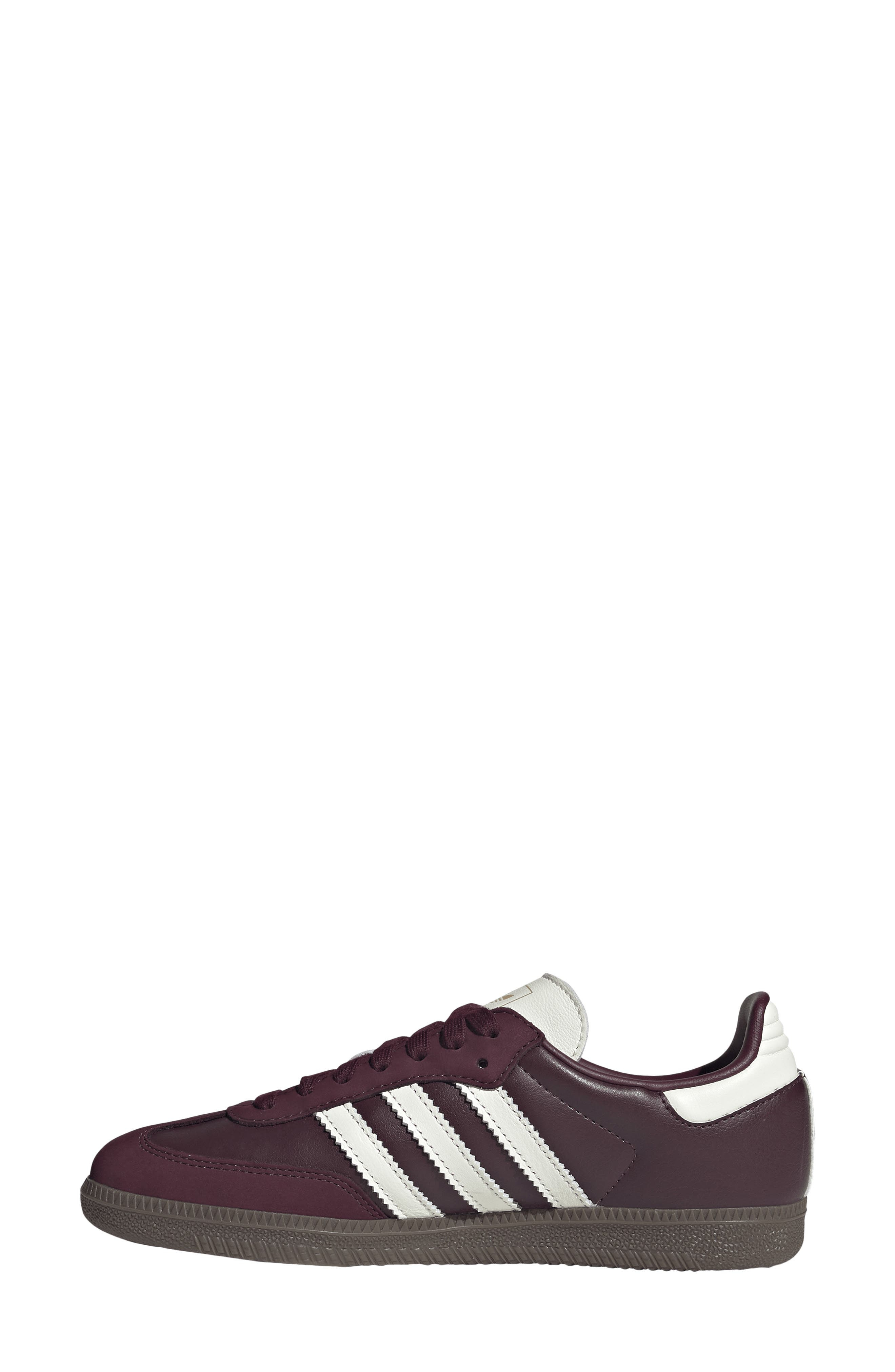 adidas Gender Inclusive Samba OG Sneaker in Maroon/owh at Nordstrom - 6