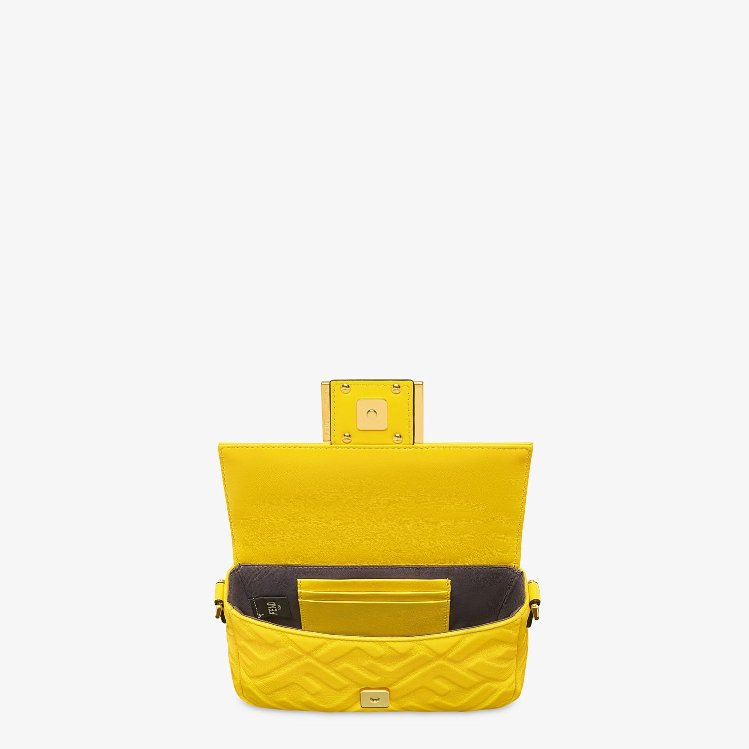 Yellow leather mini-bag - 5