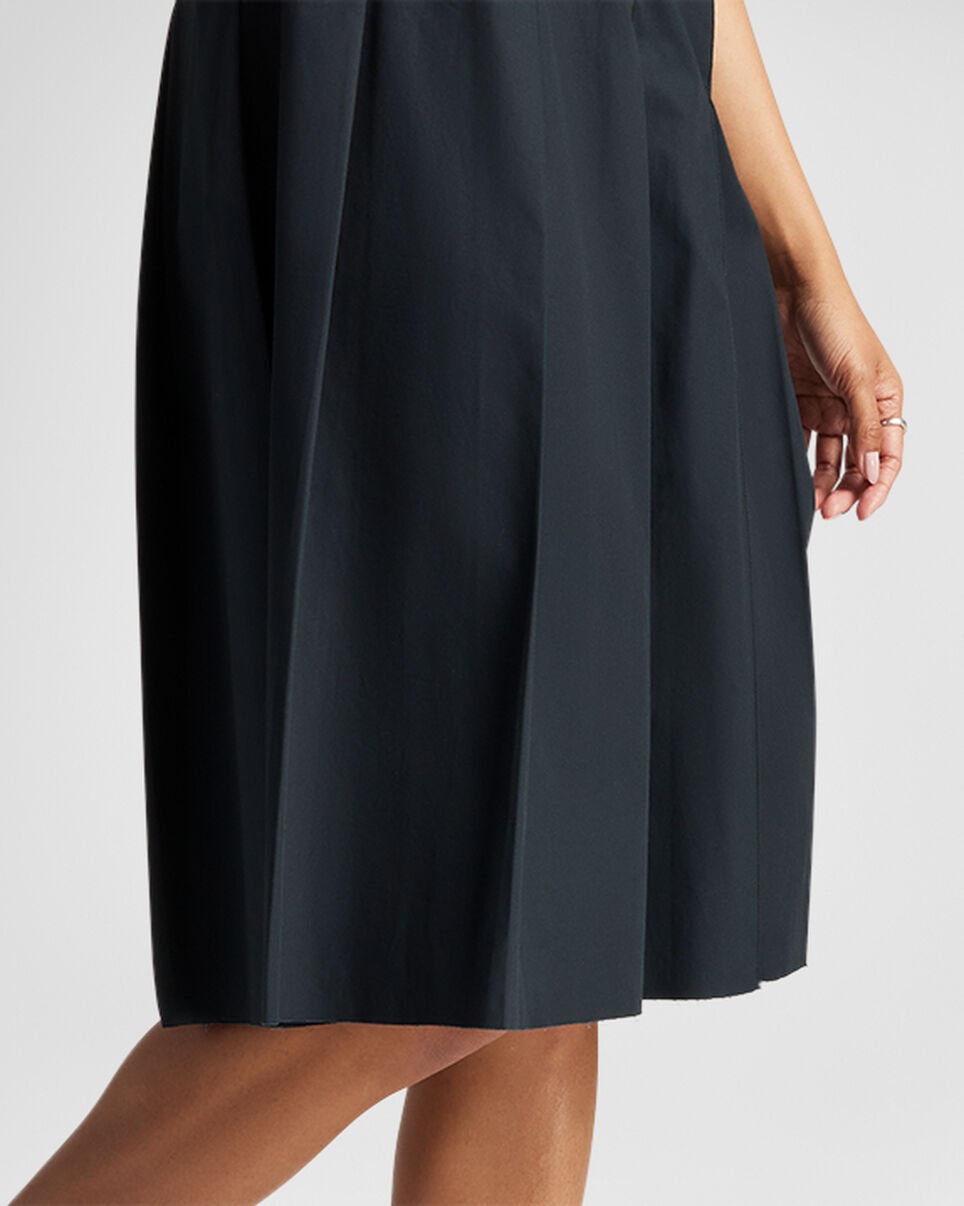 Pleated Crossover Midi Skirt - 4