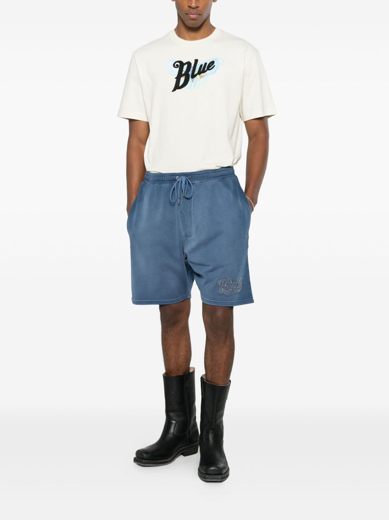 BLUEMARBLE butterfly-effect screen-print T-shirt outlook