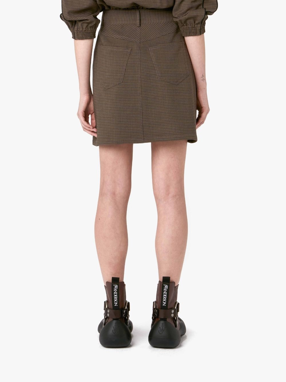 PADLOCK STRAP MINI SKIRT - 3
