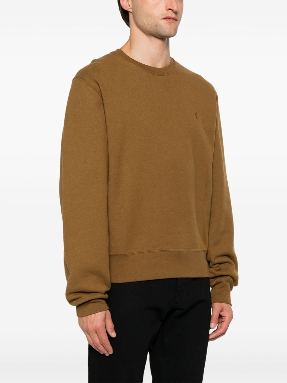 logo-embroidered sweatshirt - 3