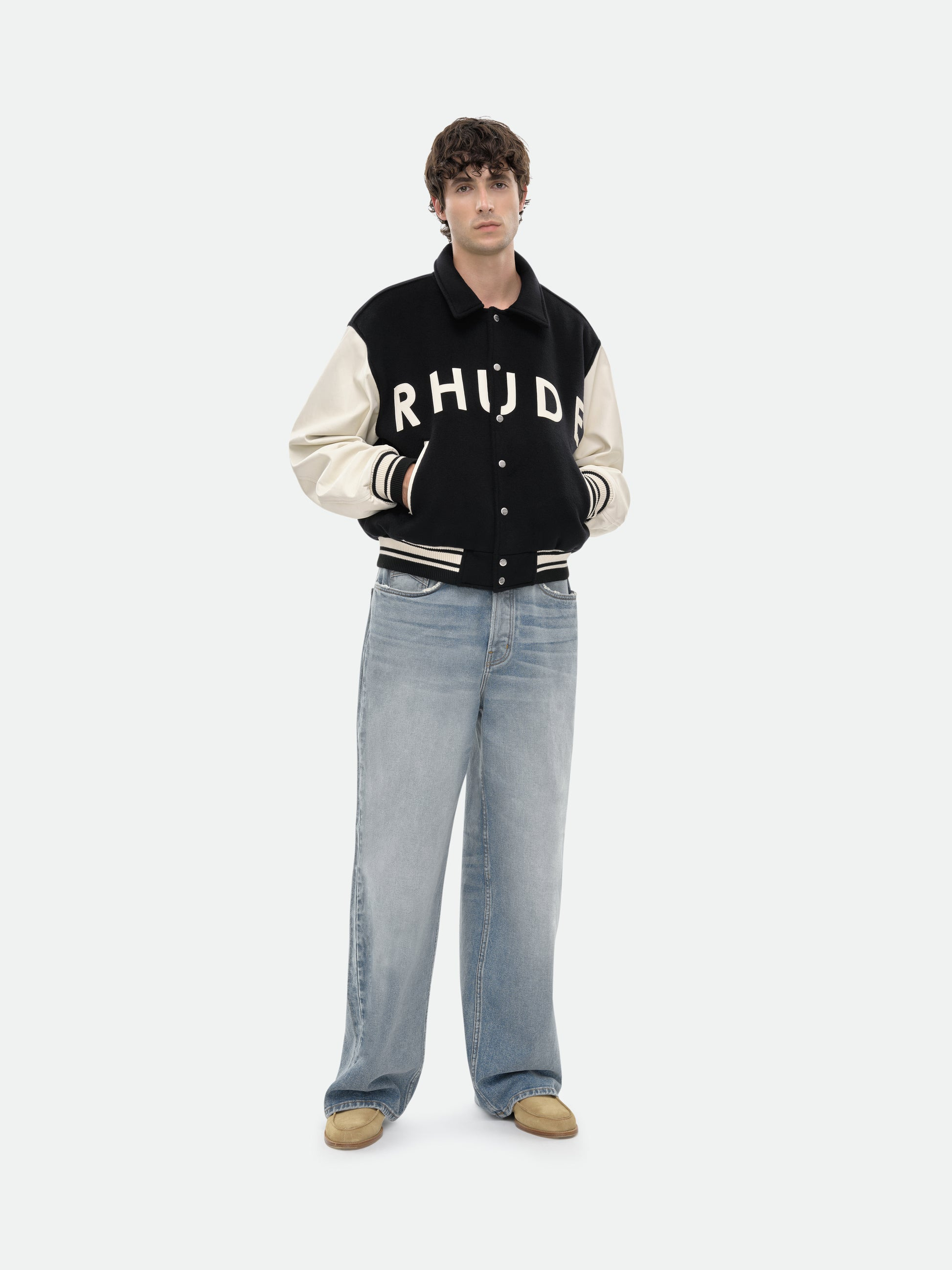 RHUDE COLLEGIATE JACKET - 9