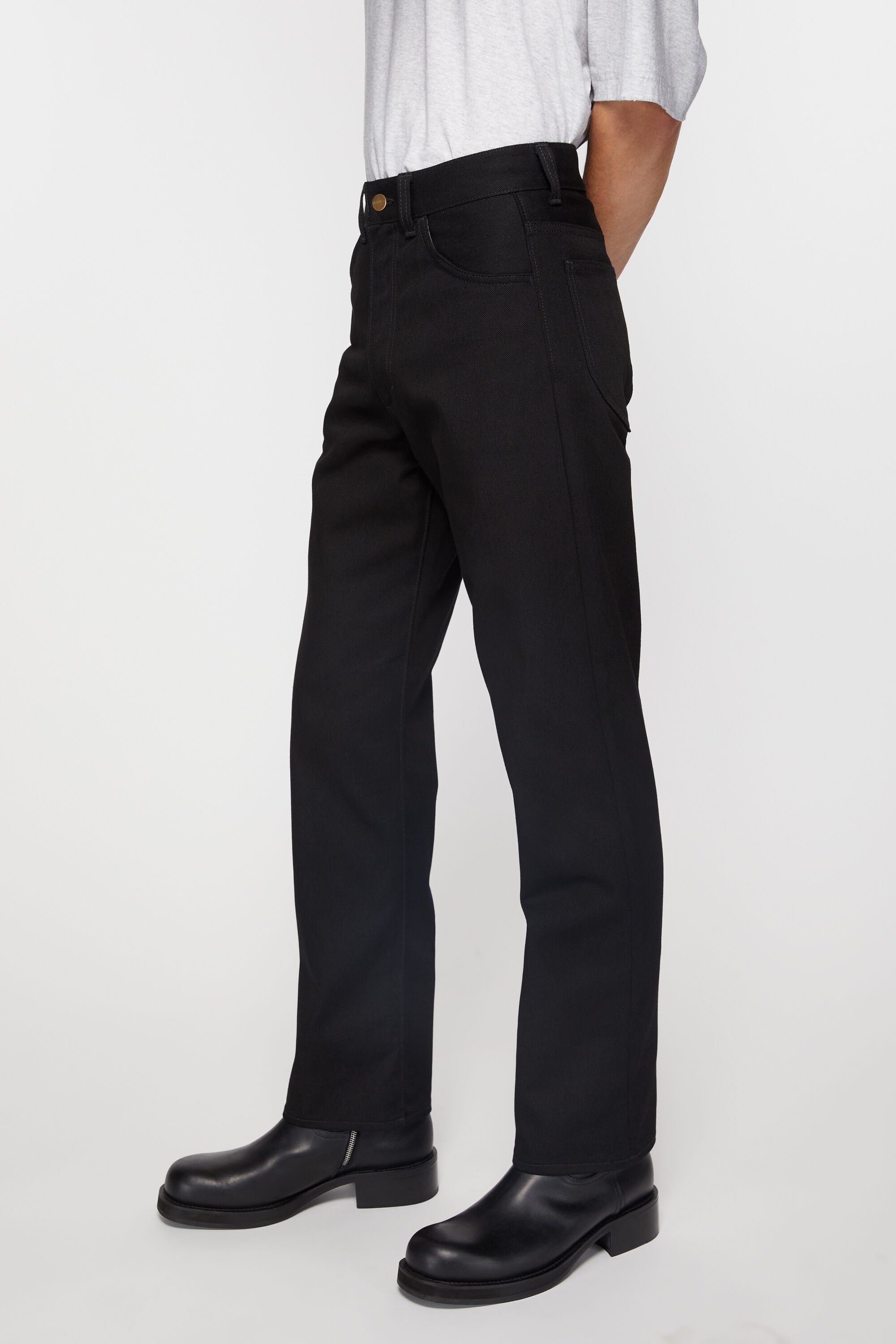 Regular fit jeans - 1950 - All black - 3