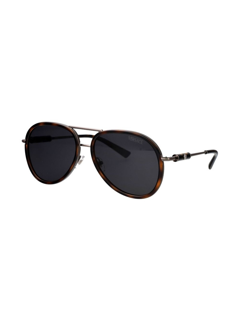 VERSACE pilot-frame sunglasses outlook