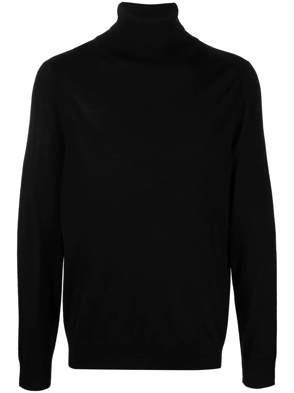 long-sleeve roll-neck jumper - 1