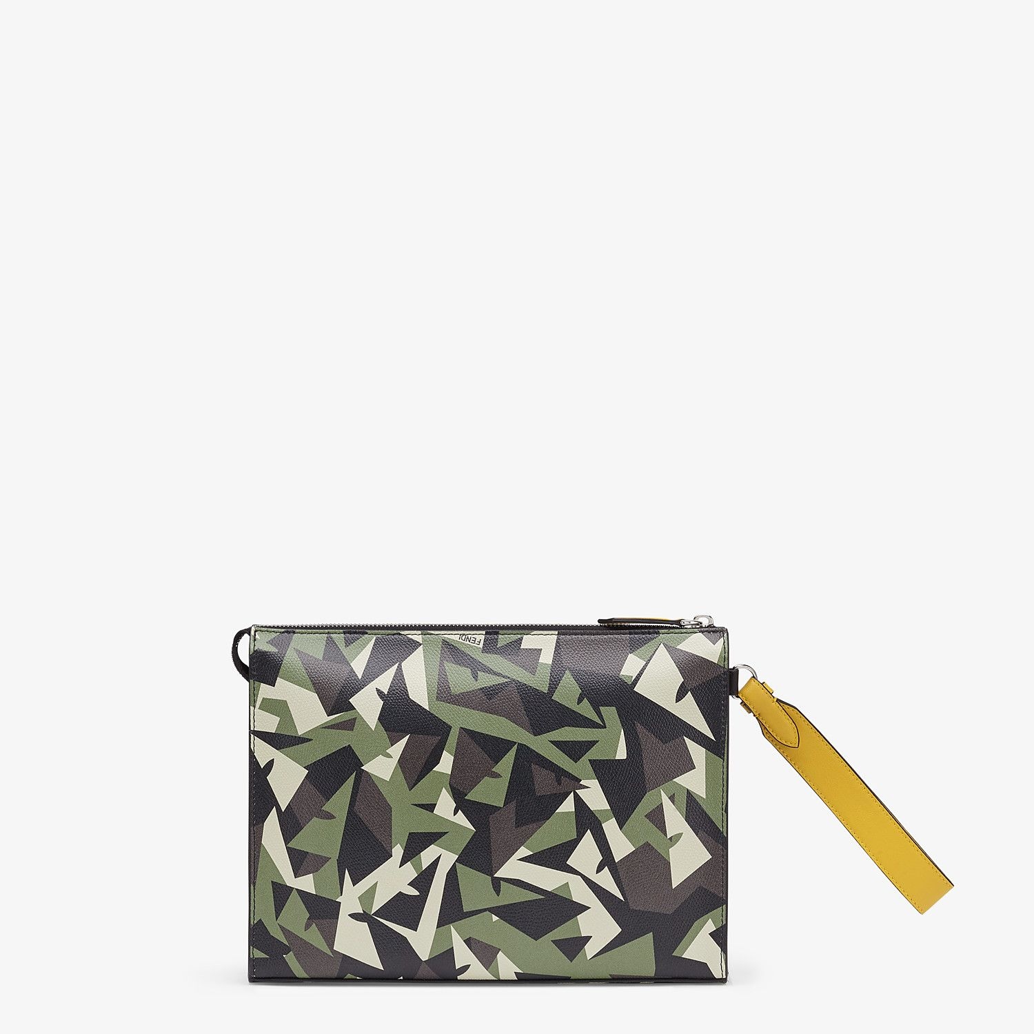 Green leather pouch - 3