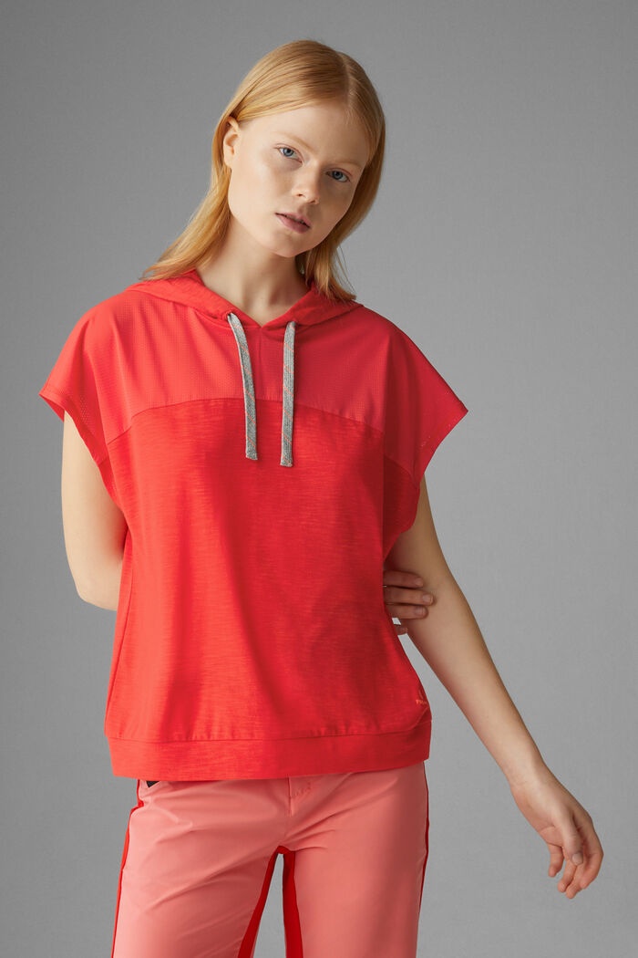 Damia Hooded top in Red - 2