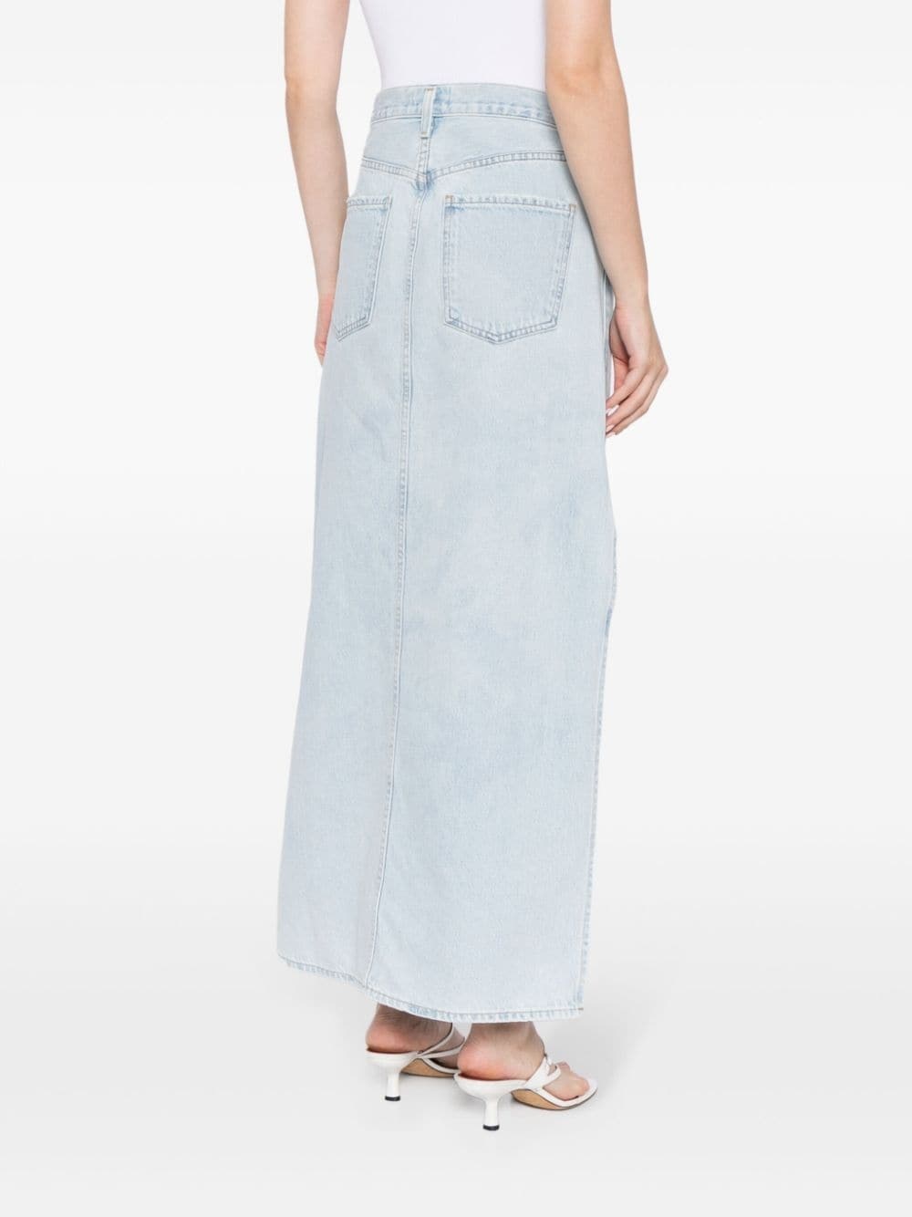 Astrid denim maxi skirt - 4