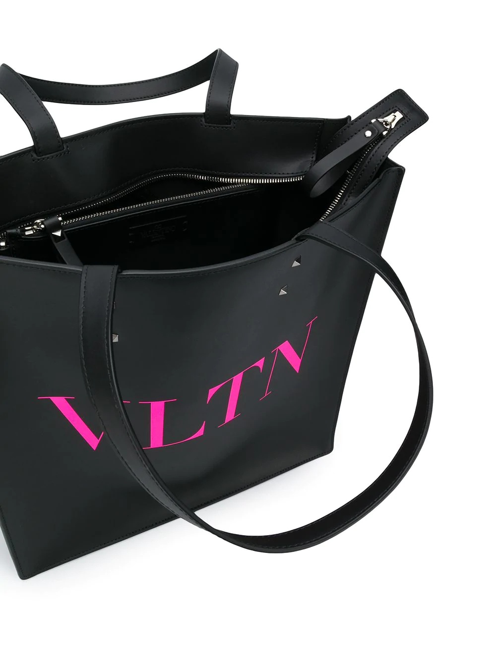 VLTN leather tote bag - 5