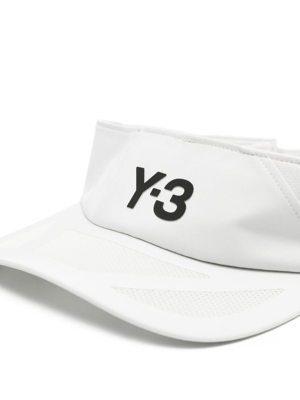 logo-detail visor hat - 3