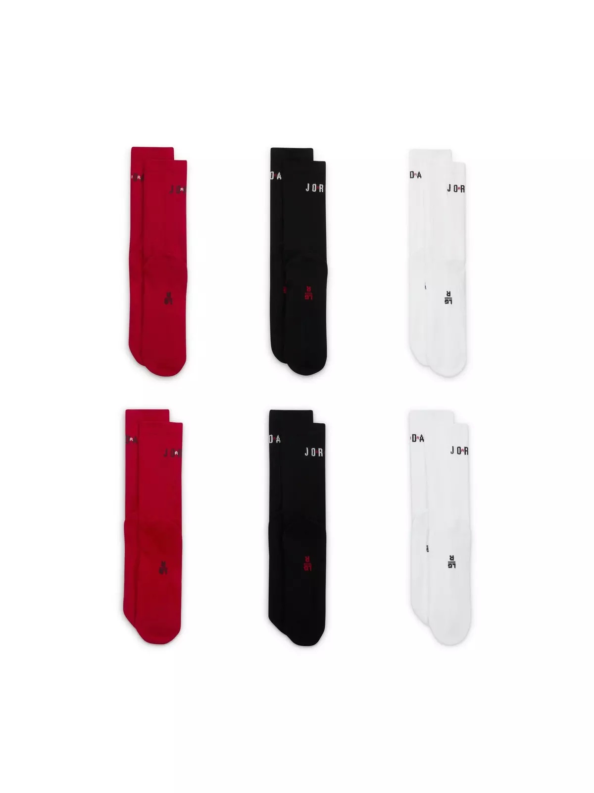 Essentials Crew Socks (6 Pairs) - 4