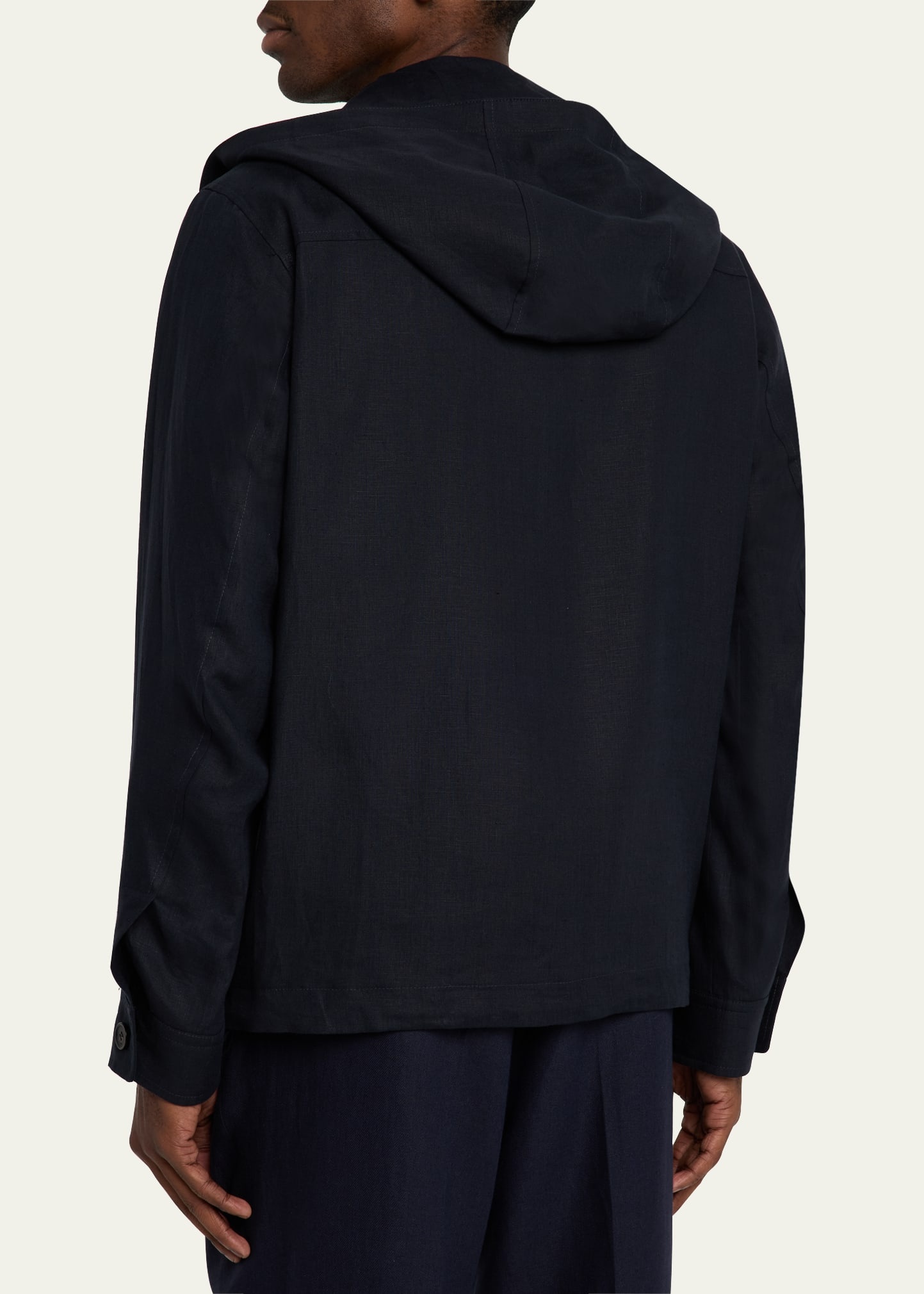 Men's Dennis Linen Full-Zip Blouson - 3