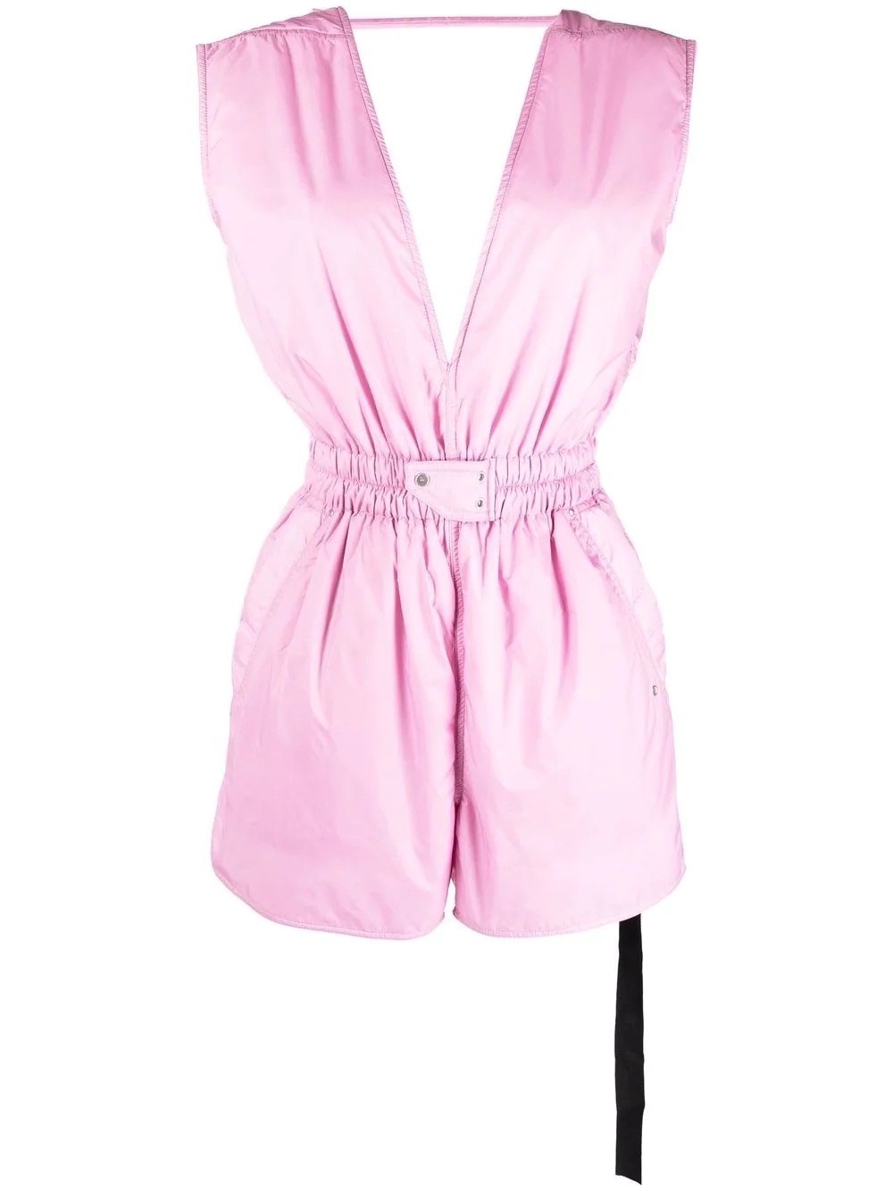 sleeveless padded playsuit - 1