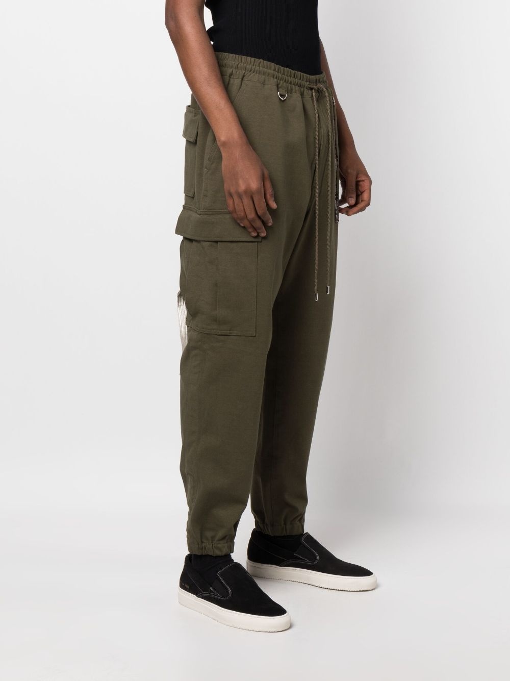 High Density wide-leg cargo trousers - 3