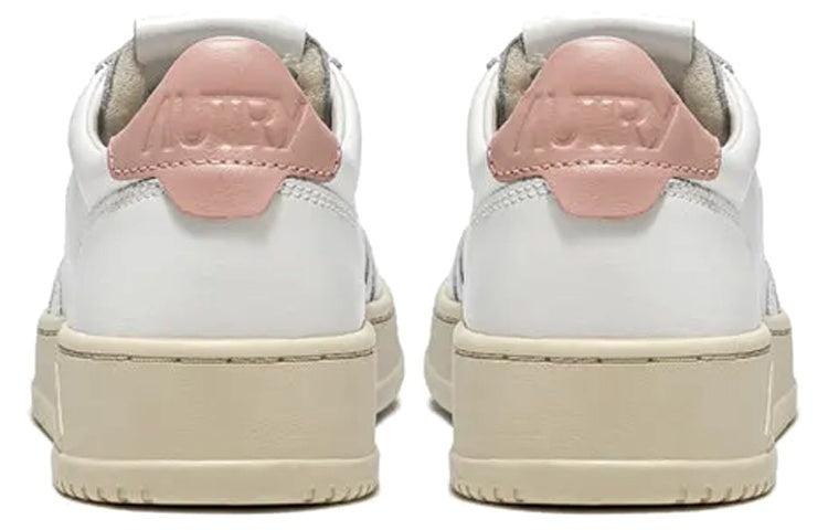 (WMNS) Autry Medalist Leather Low 'White Pink' AULW-LL16 - 4
