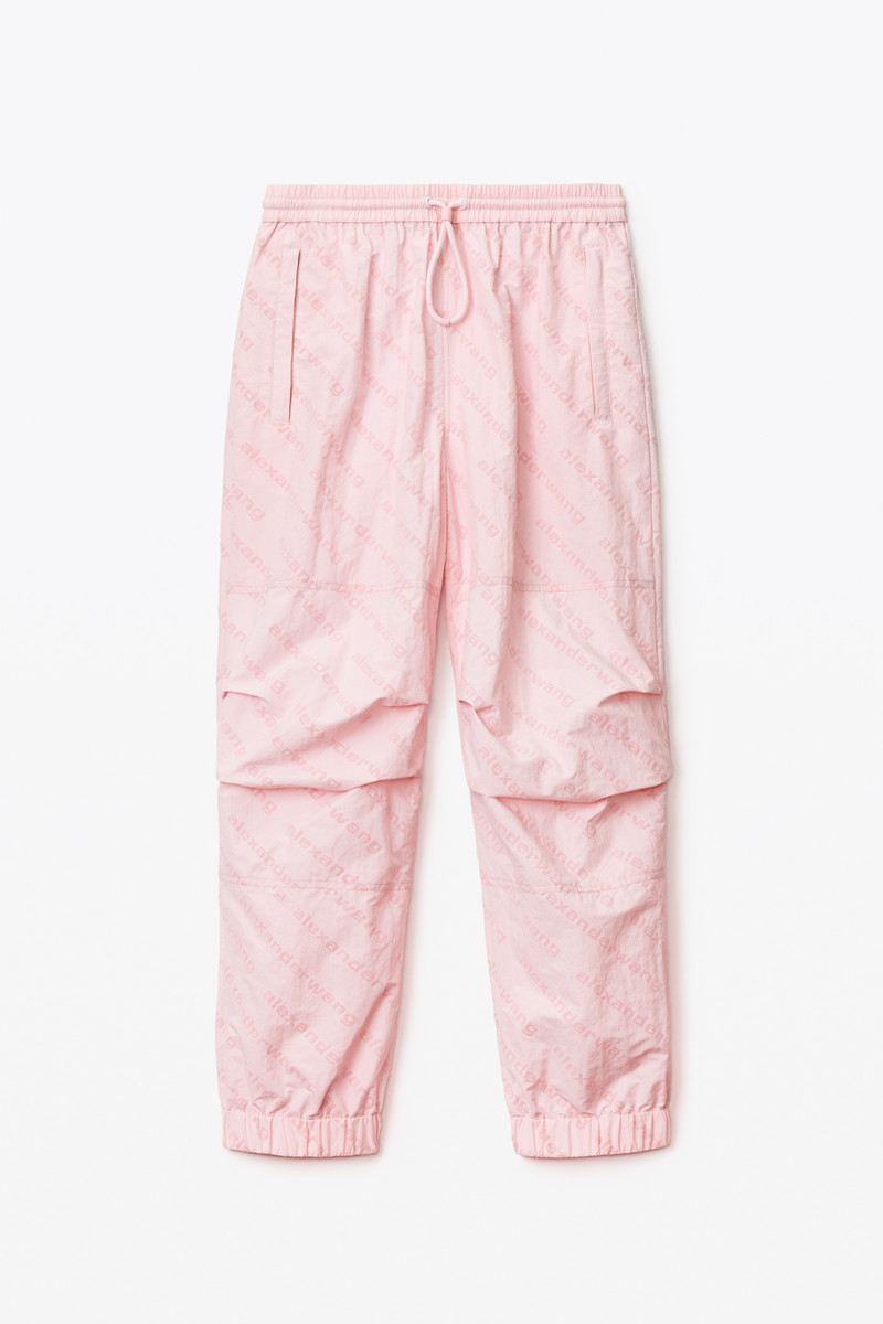 LOGO TRACK PANT IN CRINKLE NYLON 1