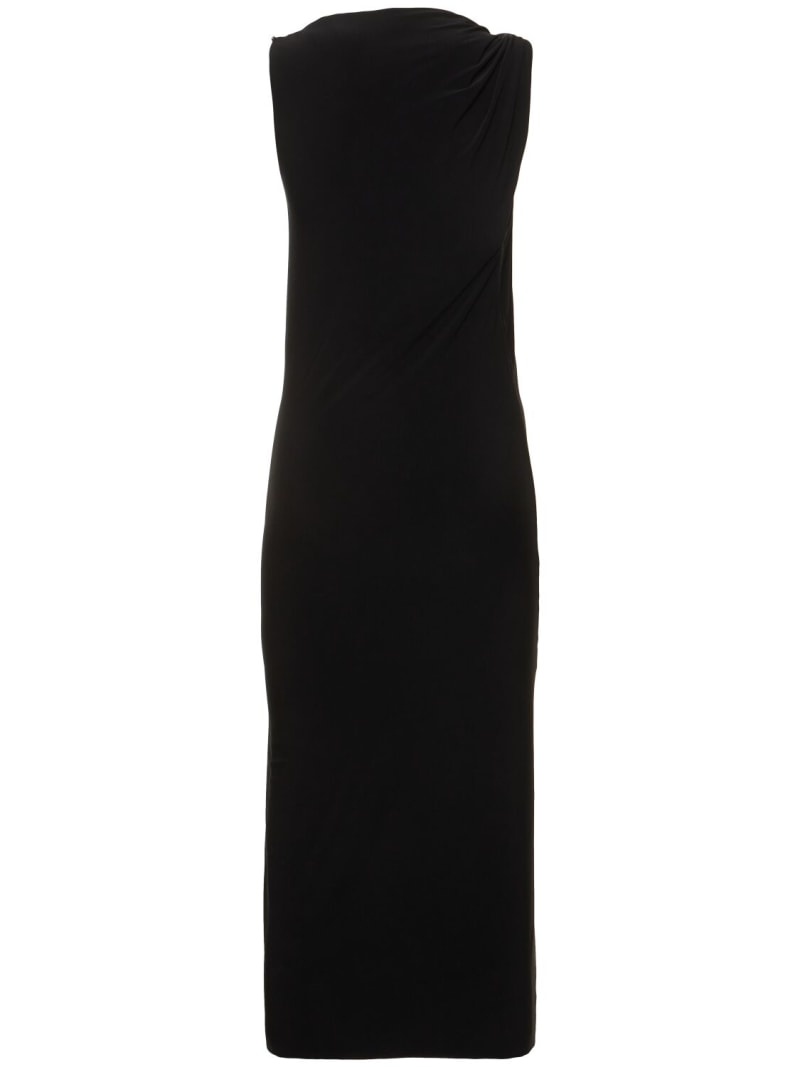【送料&関税込】SportMax Nuble Dress Sportmax NUBLE Slim-fit jersey dress | REVERSIBLE