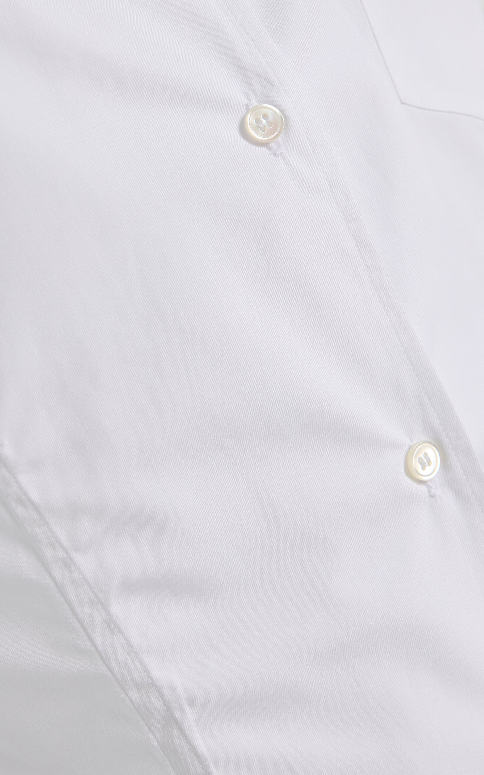 Roie Sleeveless Cotton Shirt white - 5