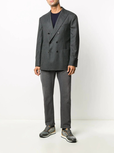 Brunello Cucinelli double-breasted blazer outlook