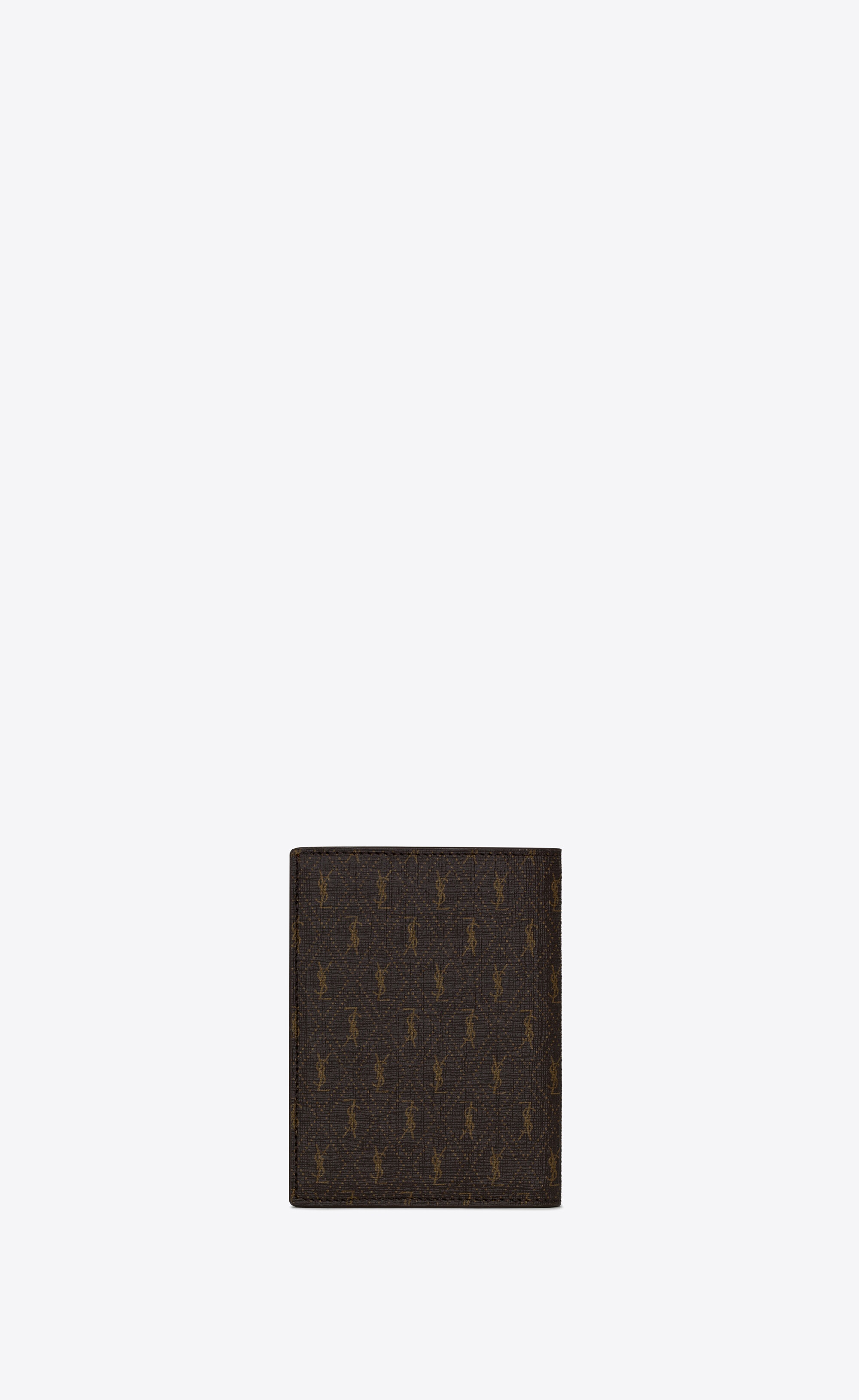 le monogramme credit card wallet in monogram canvas and smooth leather - 2
