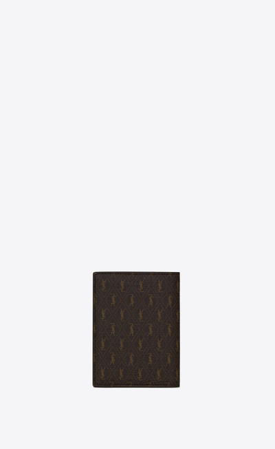 SAINT LAURENT le monogramme credit card wallet in saint laurent monogram canvas outlook