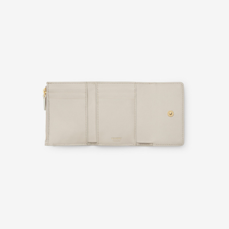 Small Check Folding Wallet 3