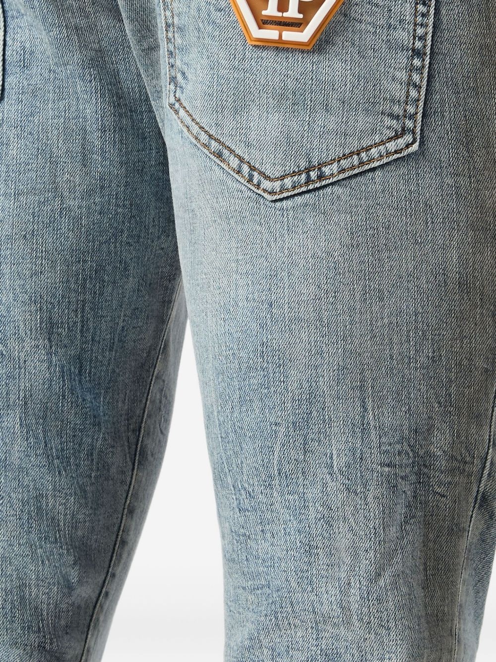Hexagon skinny jeans - 5