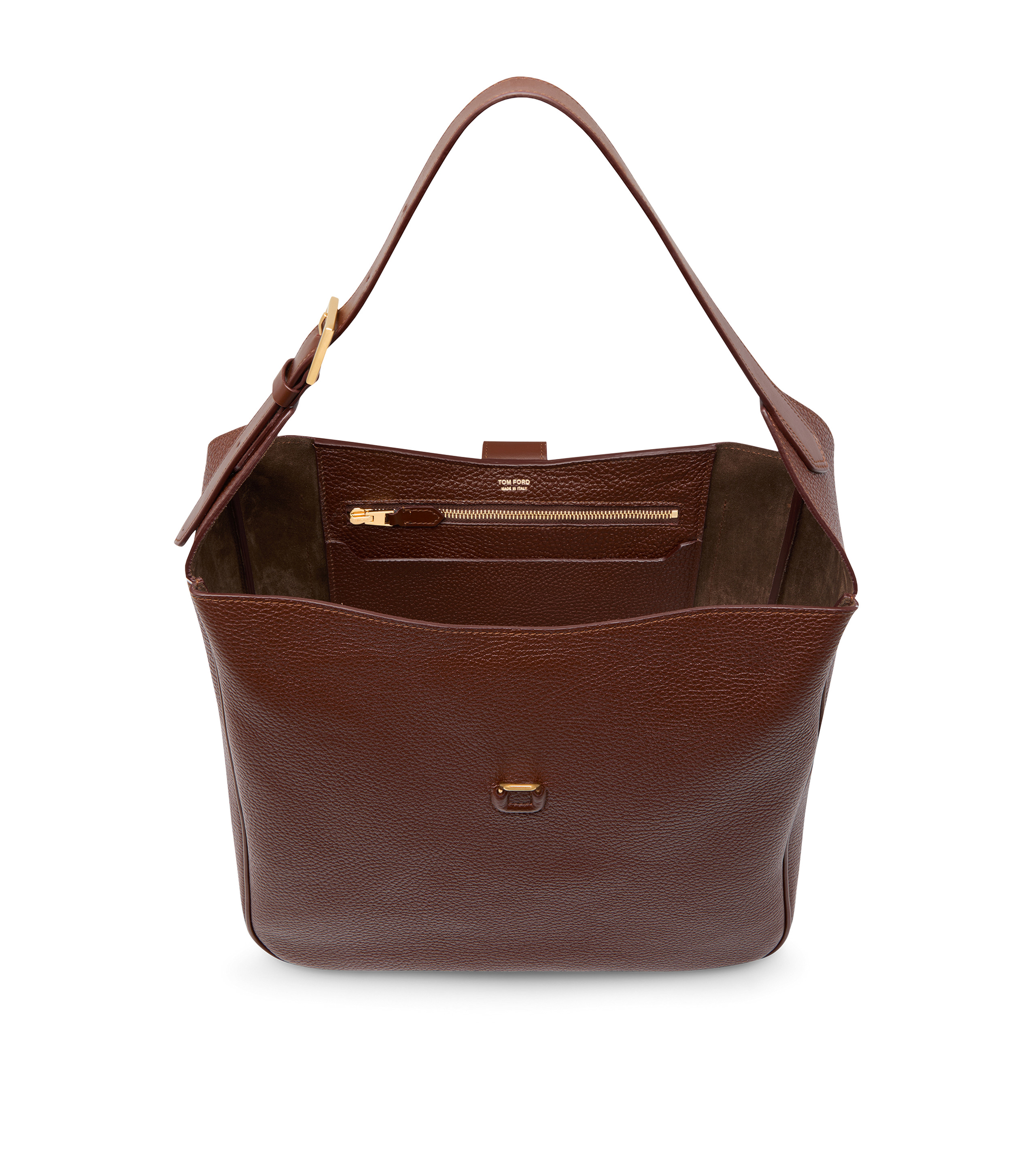 LEATHER MONARCH LARGE HOBO - 4