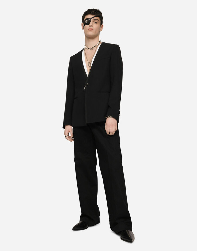 Brushed calfskin ankle boots with zipper 5