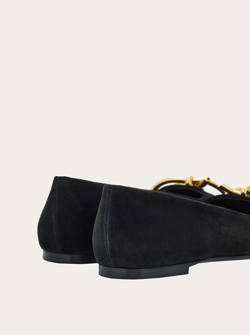 Ballet flat with asymmetric bow 4