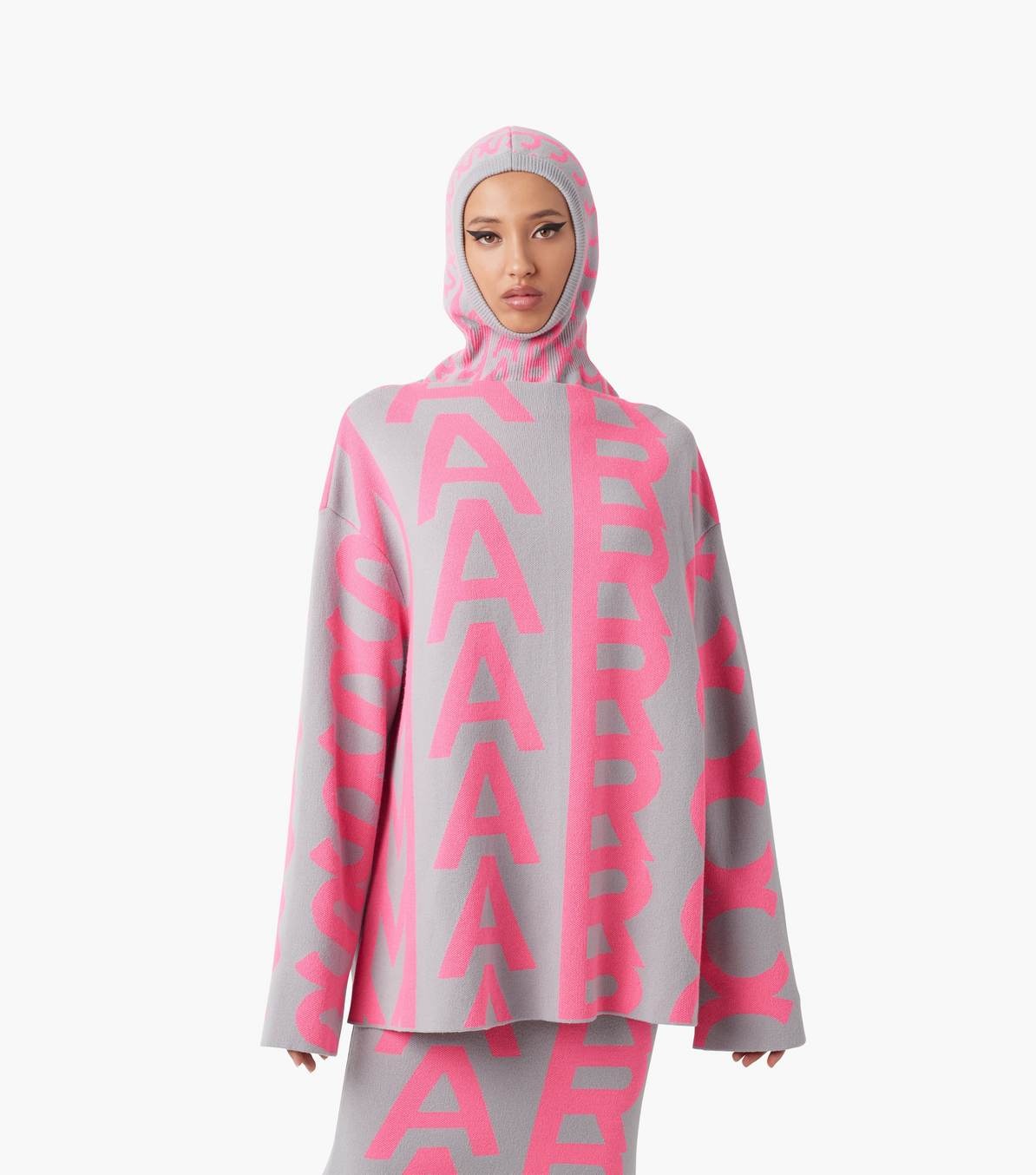 THE MONOGRAM OVERSIZED KNIT JUMPER - 4