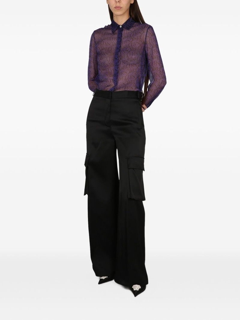 VERSACE cargo duchesse trousers outlook