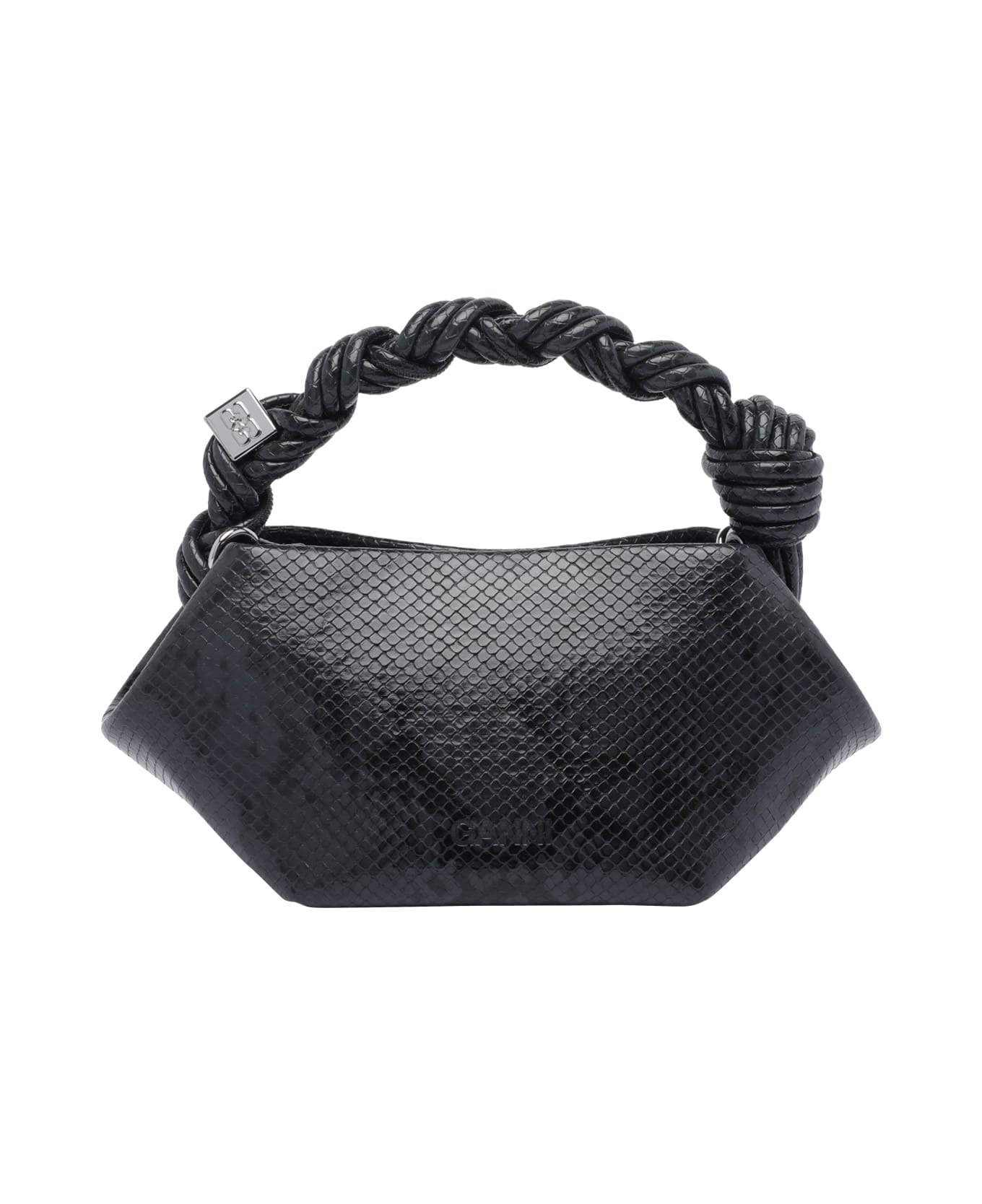 Mini Ganni Bou Snake Handbag - 3