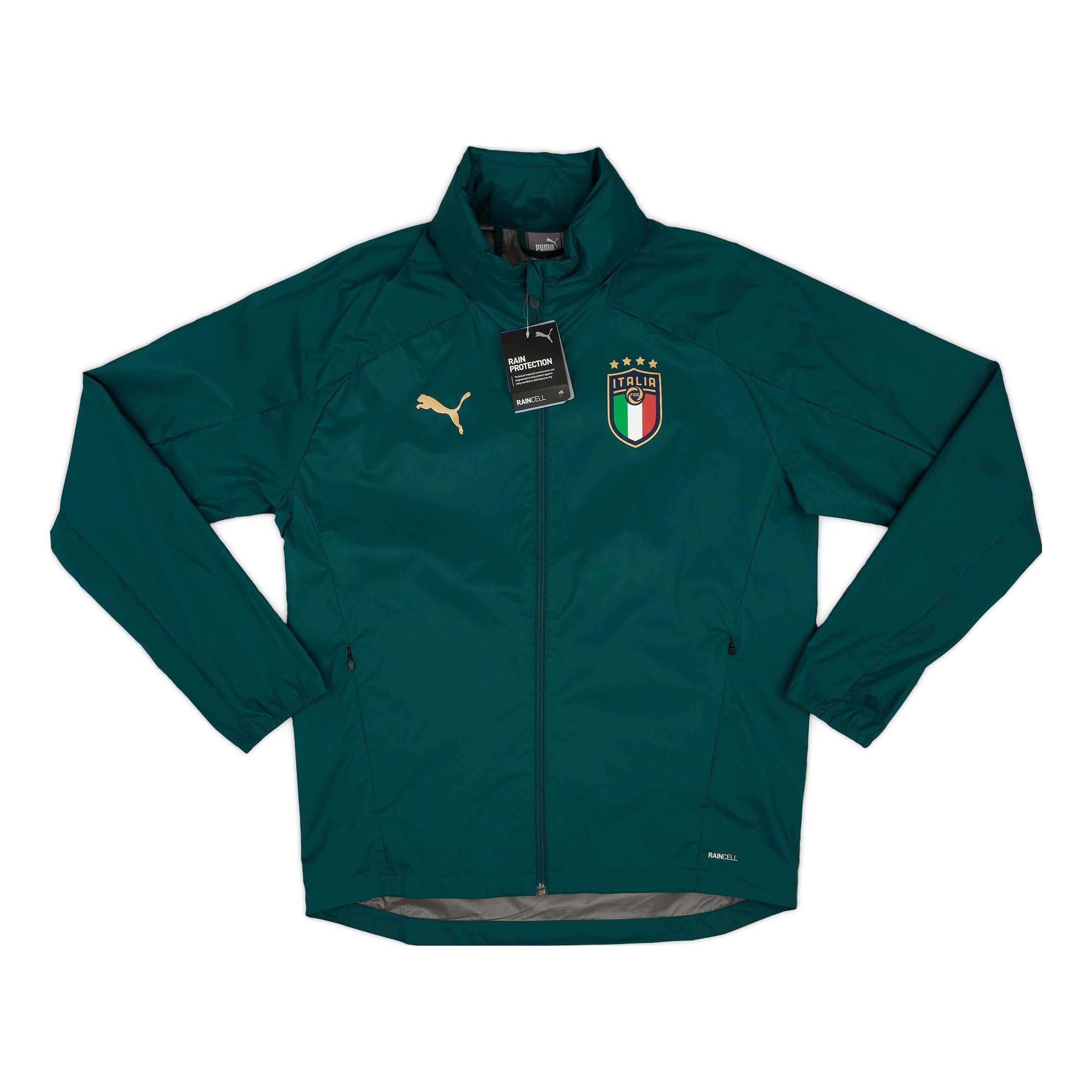 Puma 2019-21 Italy Stadium Jacket 'Green' 757829-03 - 1