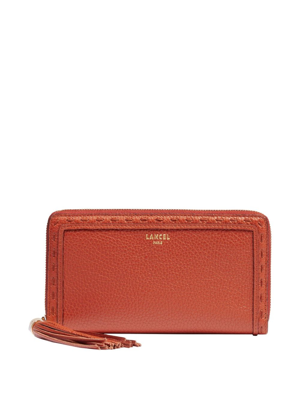 tassel zip-around wallet - 3