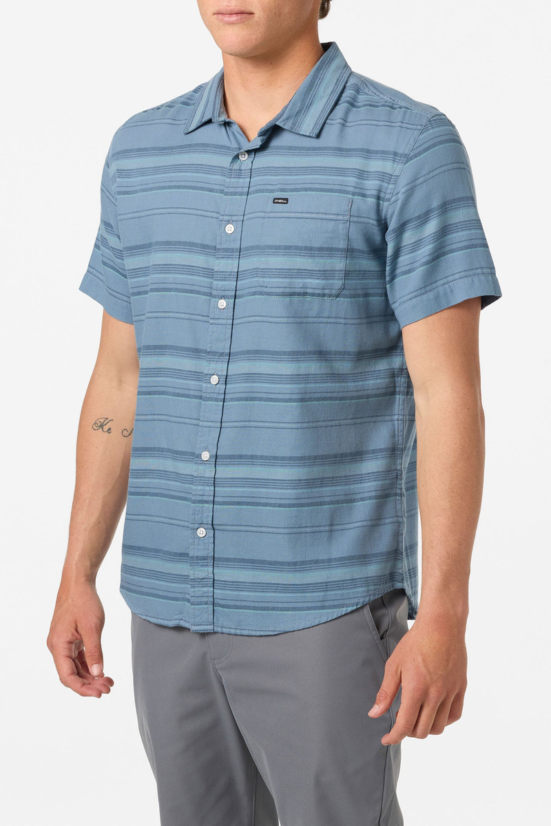 Seafaring Stripe Stretch Standard Fit Shirt 4